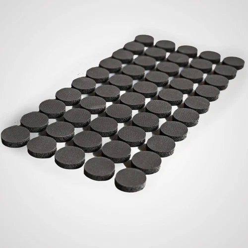 Self Healing Injection Ports 50-Pack for Mushroom Spawn Bags & Jar Lids - High Temp Adhesive, Easy Peel, Reusable