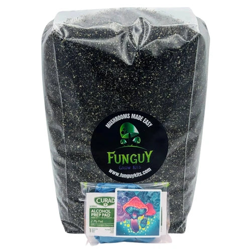 Premium Pasteurized Substrate Bag for Mushroom Growing - 5 lbs - Ideal for Shiitake, Oyster, Lion’s Mane - Easy to Use